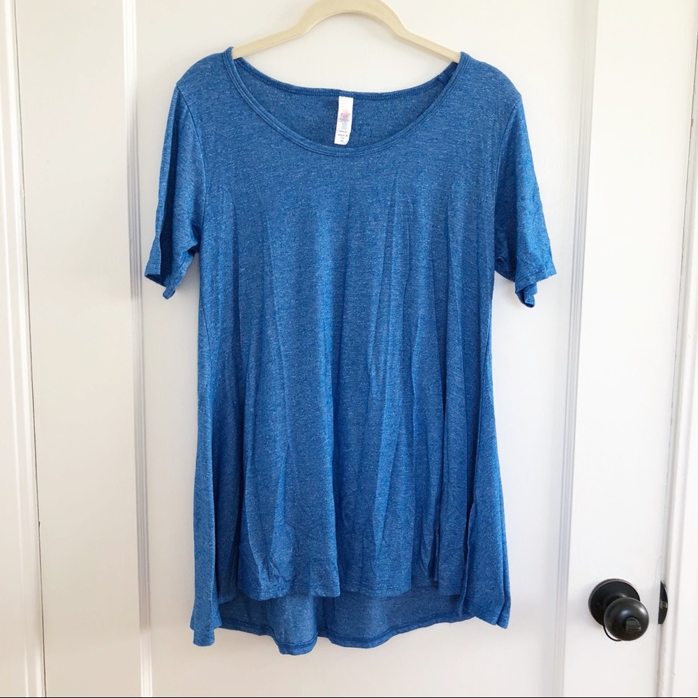 LULAROE blue perfect tee